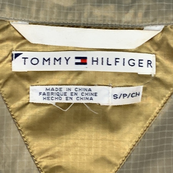 Tommy Hilfiger gold zip up vest size small - Picture 6 of 8
